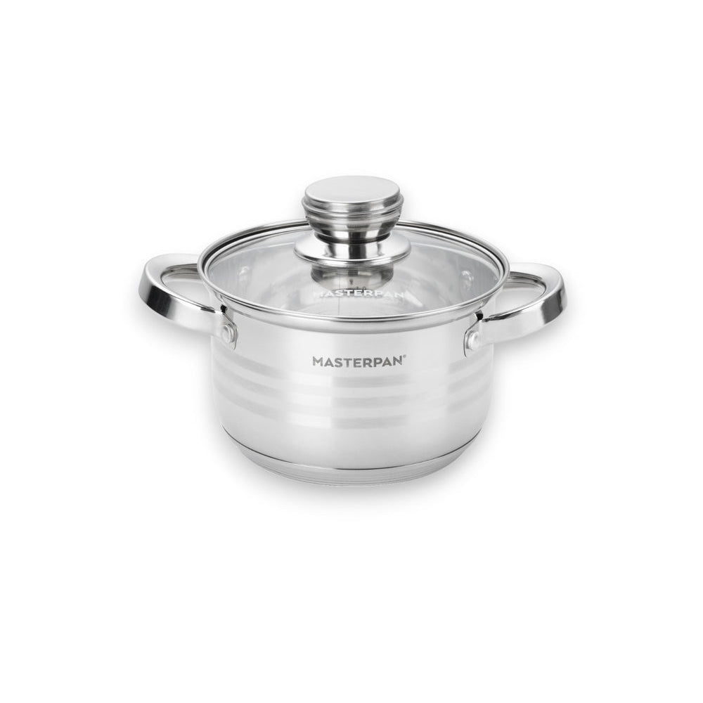 Masterpan 12-Piece Cookware Set with Lids