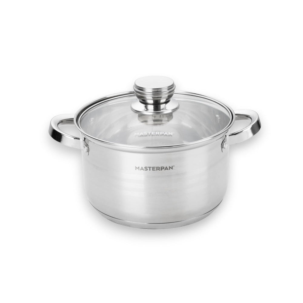 Masterpan 12-Piece Cookware Set with Lids