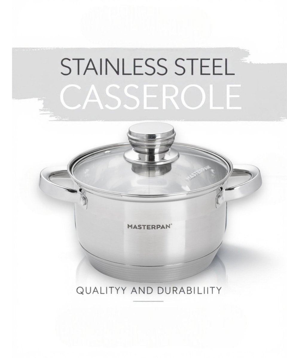 Masterpan 8-Piece Pot Set with Lids