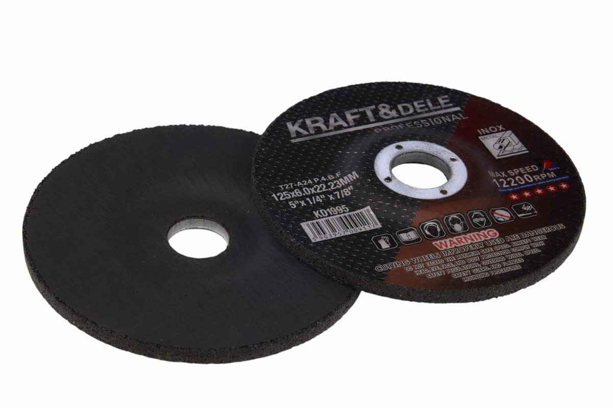 Metalli lõikeketas KD1995 – 125×6,0×22,23 mm (pakis 5 tk) - Ostuklikk
