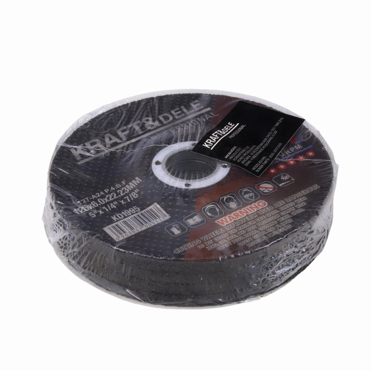 Metalli lõikeketas KD1995 – 125×6,0×22,23 mm (pakis 5 tk) - Ostuklikk