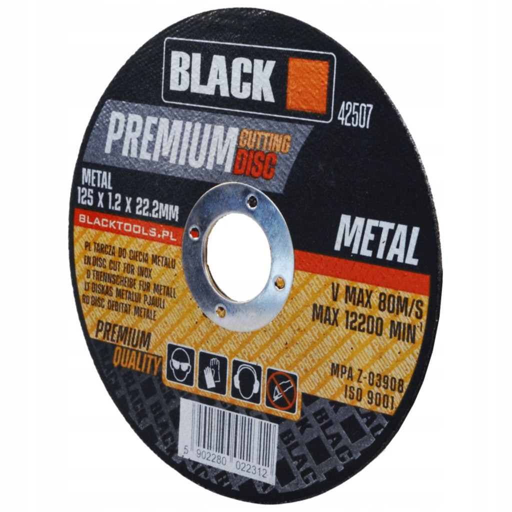 125mm x 1.2mm Metal Cutting Discs – 50 Pack (50 tk)