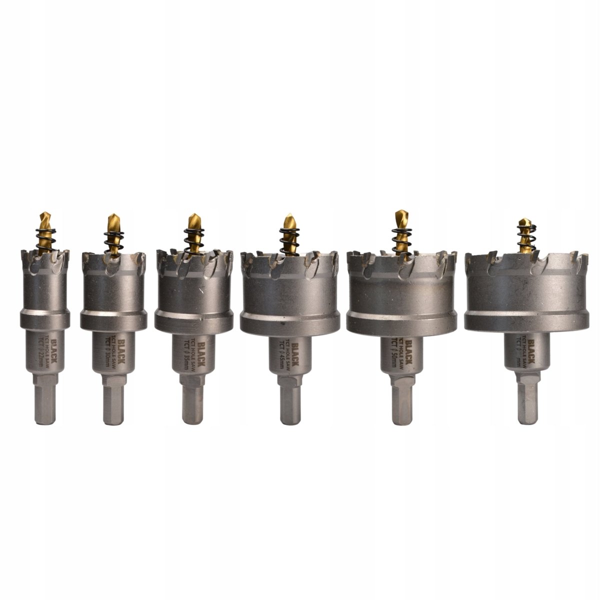 Black karbiidist avasaatjate komplekt 22-65mm metallile