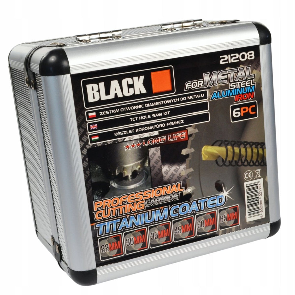 Black karbiidist avasaatjate komplekt 22-65mm metallile