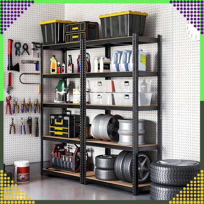 Metallriiul 180x90x40 cm – 5 riiulit, 875 kg - Ostuklikk