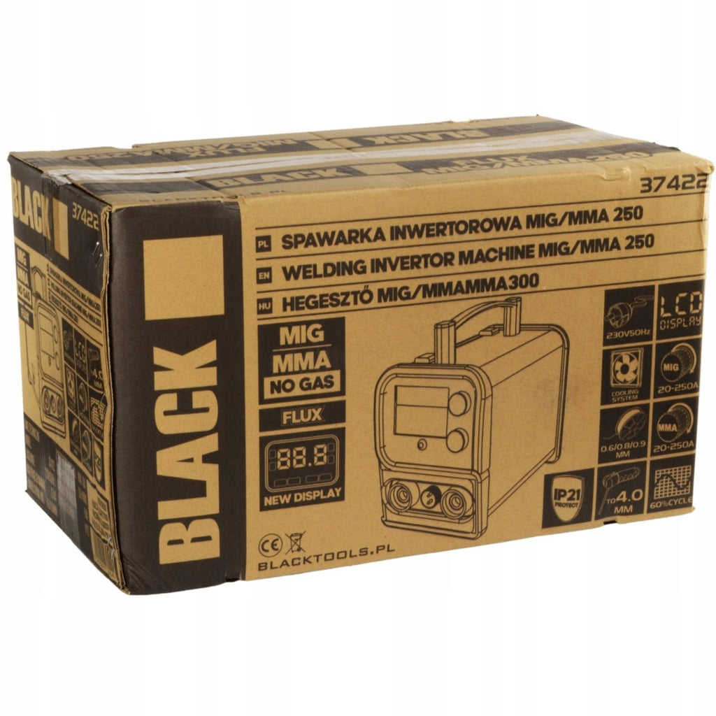 MIG/MAG MMA 250A inverter-keevitusmasin vooltraadiga