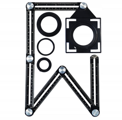 Mitme Nurgaga Joonlaud Black - Täpne ja Mitmekülgne Mõõtevahend - Ostuklikk
