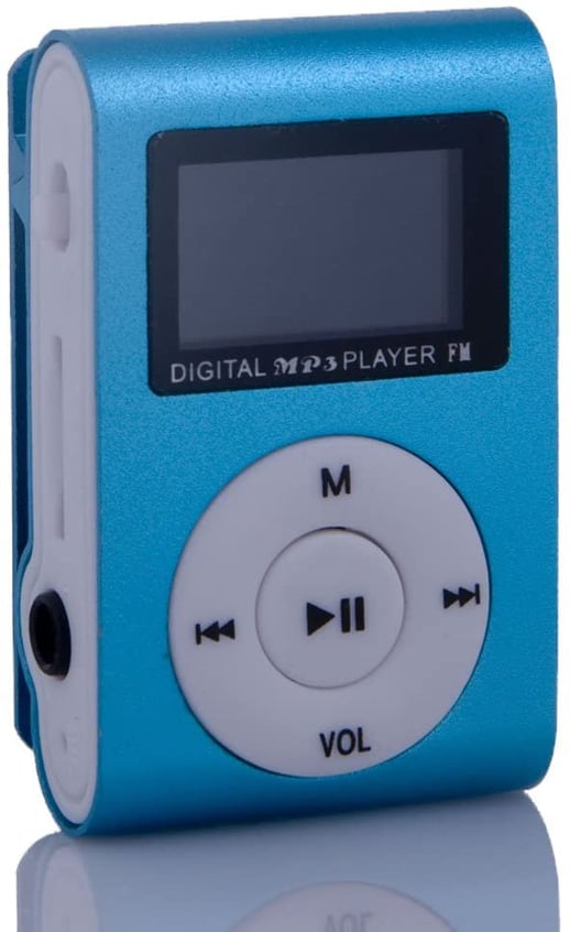 Mini MP3-mängija digitaalse ekraani ja klambriga