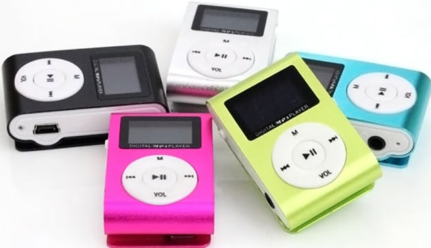 Mini MP3-mängija digitaalse ekraani ja klambriga