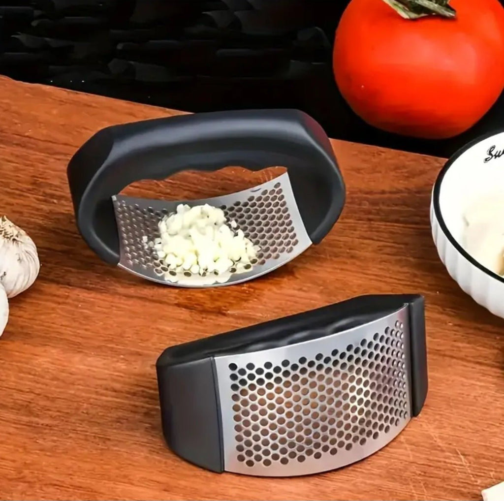 Multifunctional Stainless Steel Garlic Crusher