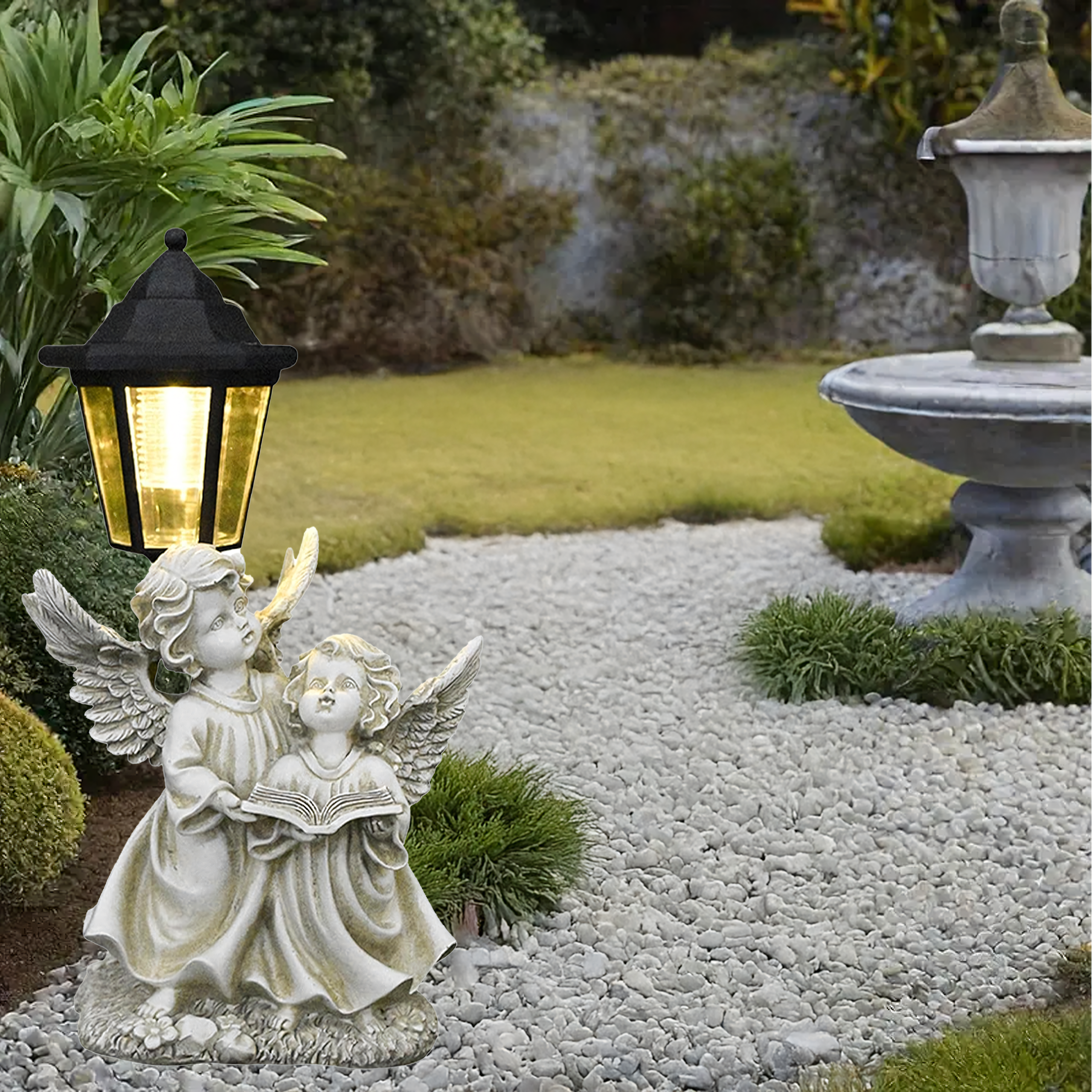 Solar Angel Lantern Decoration 136 pcs