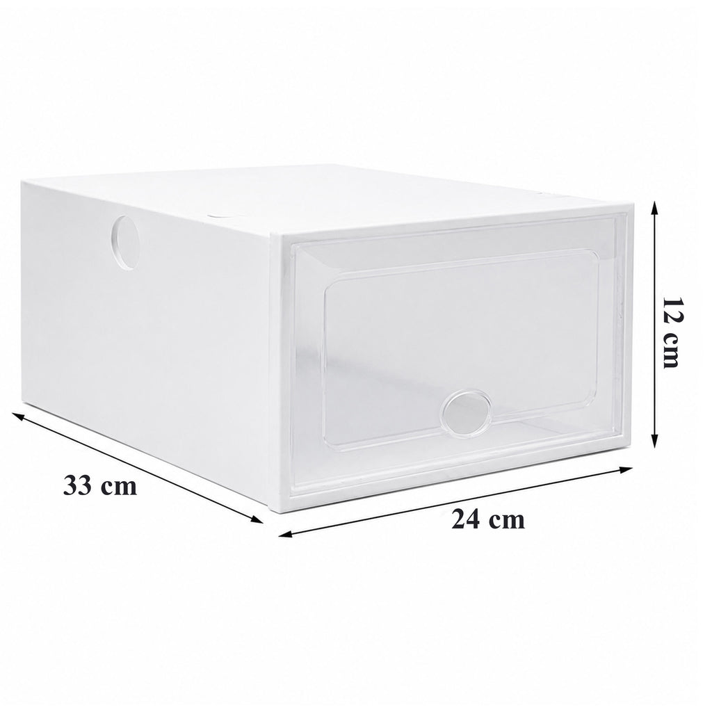 Modular Shoe Organizer Cabinet with Lid 200x 12 pcs