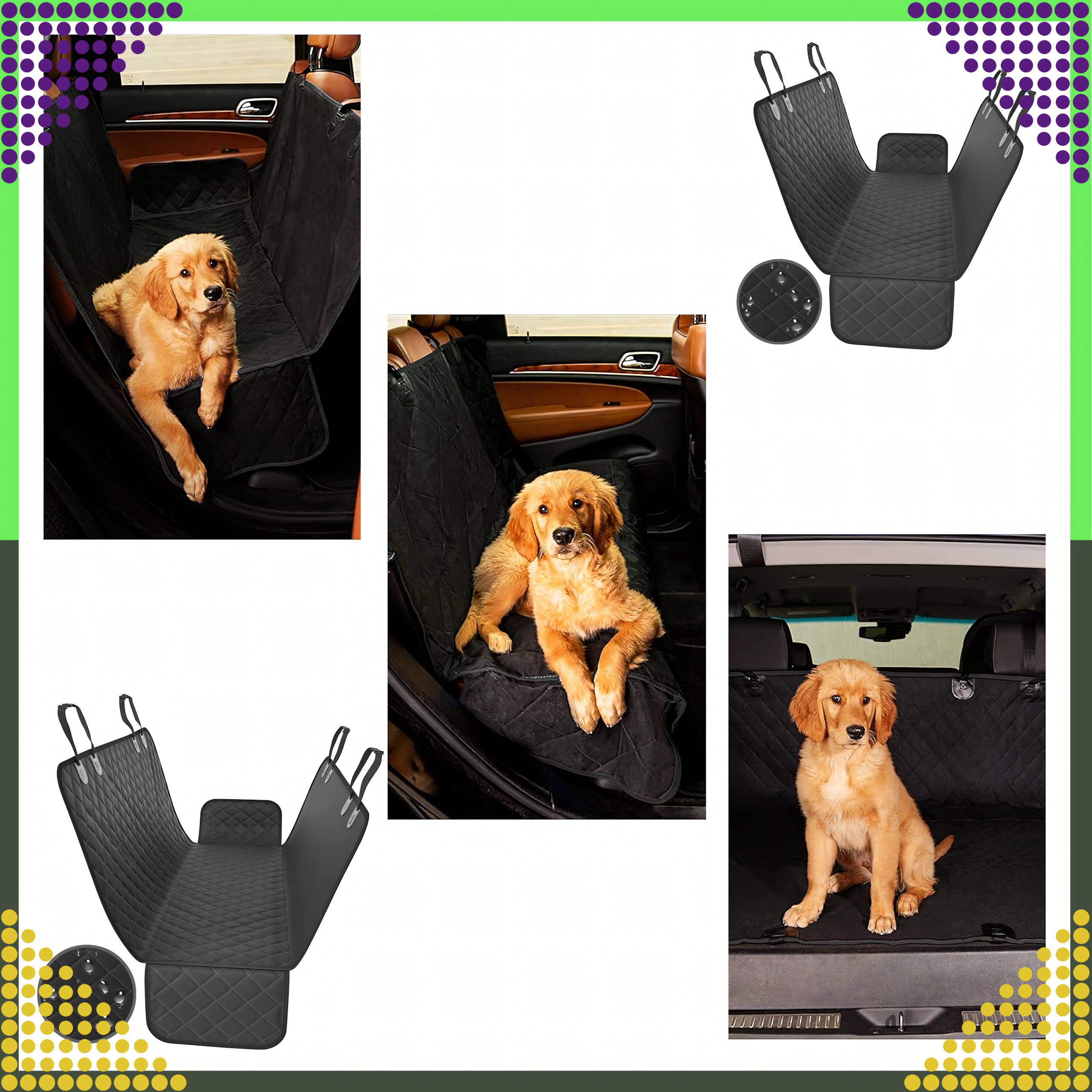 Koeramatt autoistmekattele universaalne suur auto