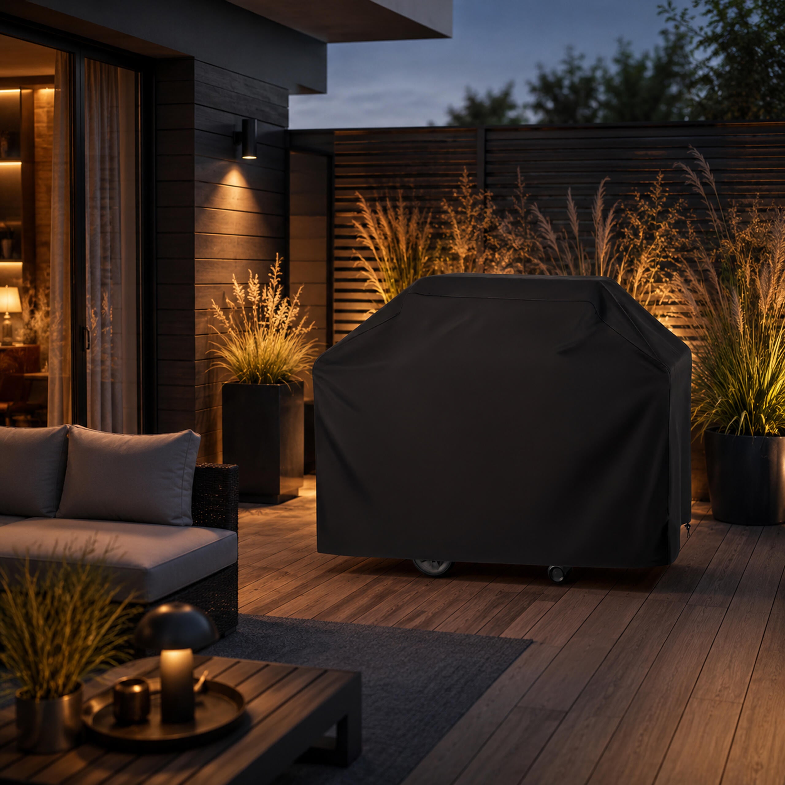 Large Waterproof Grill Cover 145x117x61cm