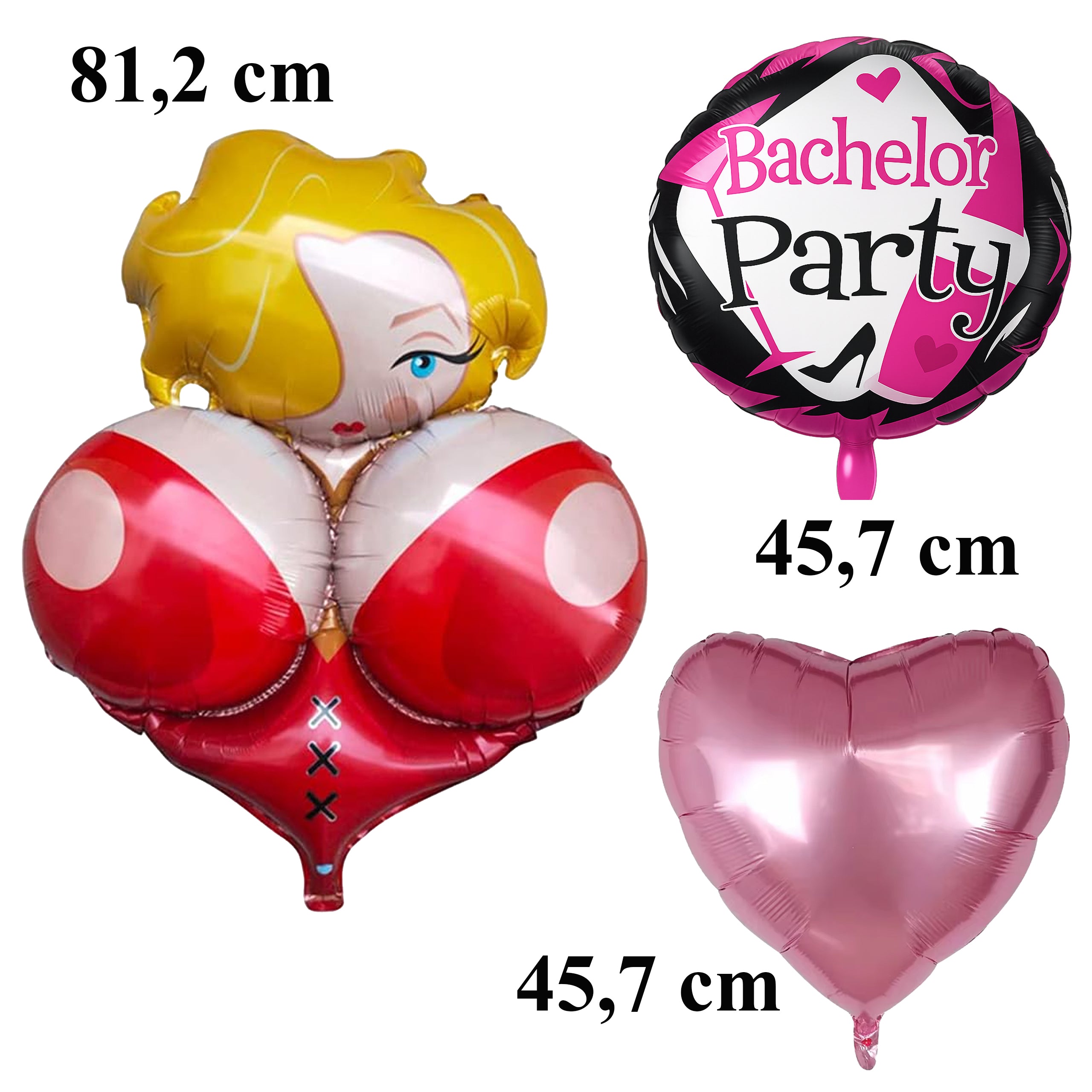 Cycolina poissmeestepeo õhupallide komplekt 6 tk