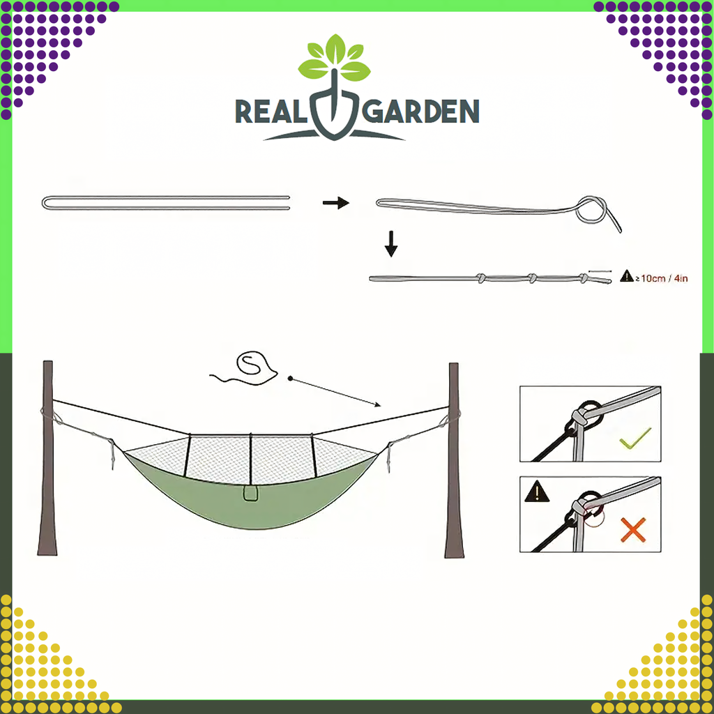 Hammock with Mosquito Net Tourist Survival Picnic Deckchair Large up to 180 kg