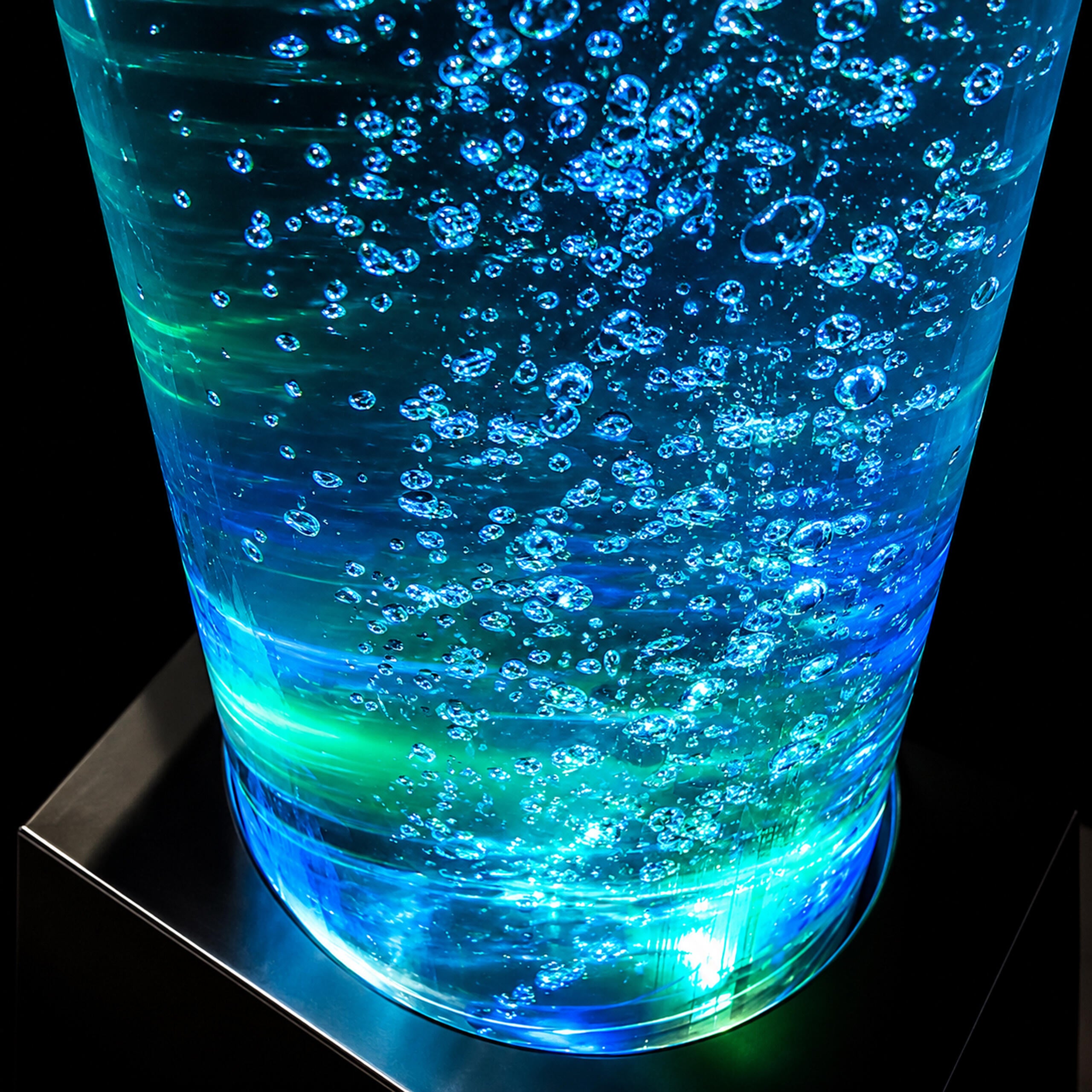 Water Bubble LED RGB Floor Lamp Column 180x15cm with Remote Control