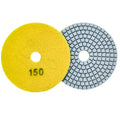 10x 80mm Diamond Polishing Discs for Grinding Gres Tiles with Velcro 150 Grit