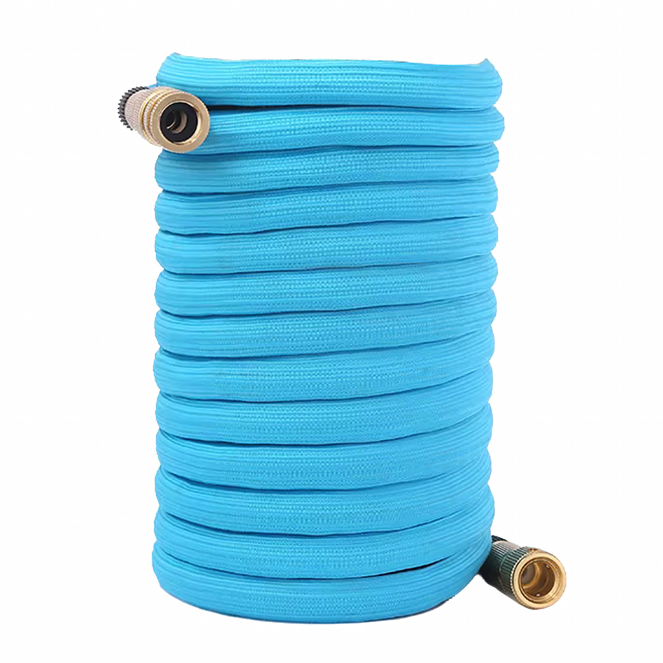 Premium Strong Elastic Expandable Garden Hose 3.4-7.5m with 1/2 and 3/4 Connectors
