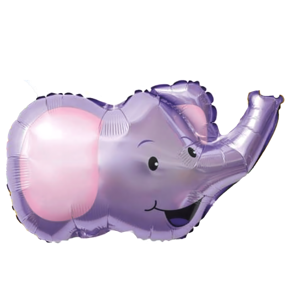 Sünnipäevalõhupallide komplekt Elevandi ja loomadega sünnipäevapeoks 5 tk