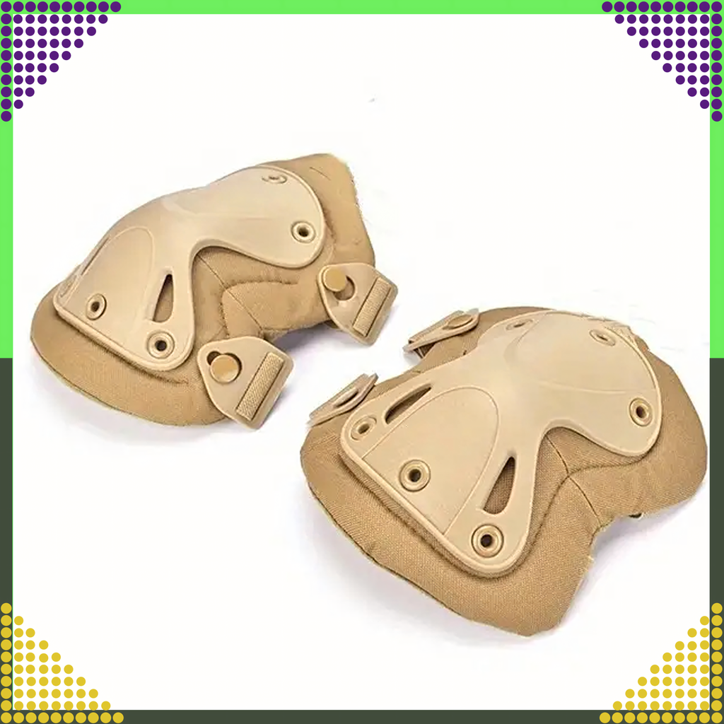 Taktikalised kaitse-põlve- ja küünarnukikaitsmed sõjaväele ASG