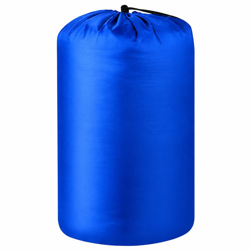30 tk – 2-ühes soe muumiakujuline magamiskott kapuutsi ja kattega, 210 × 70 cm, sinine RC-K-2630-15609