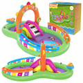 Bestway 53117 Musical Inflatable Playground with Slide 295x190x137 cm