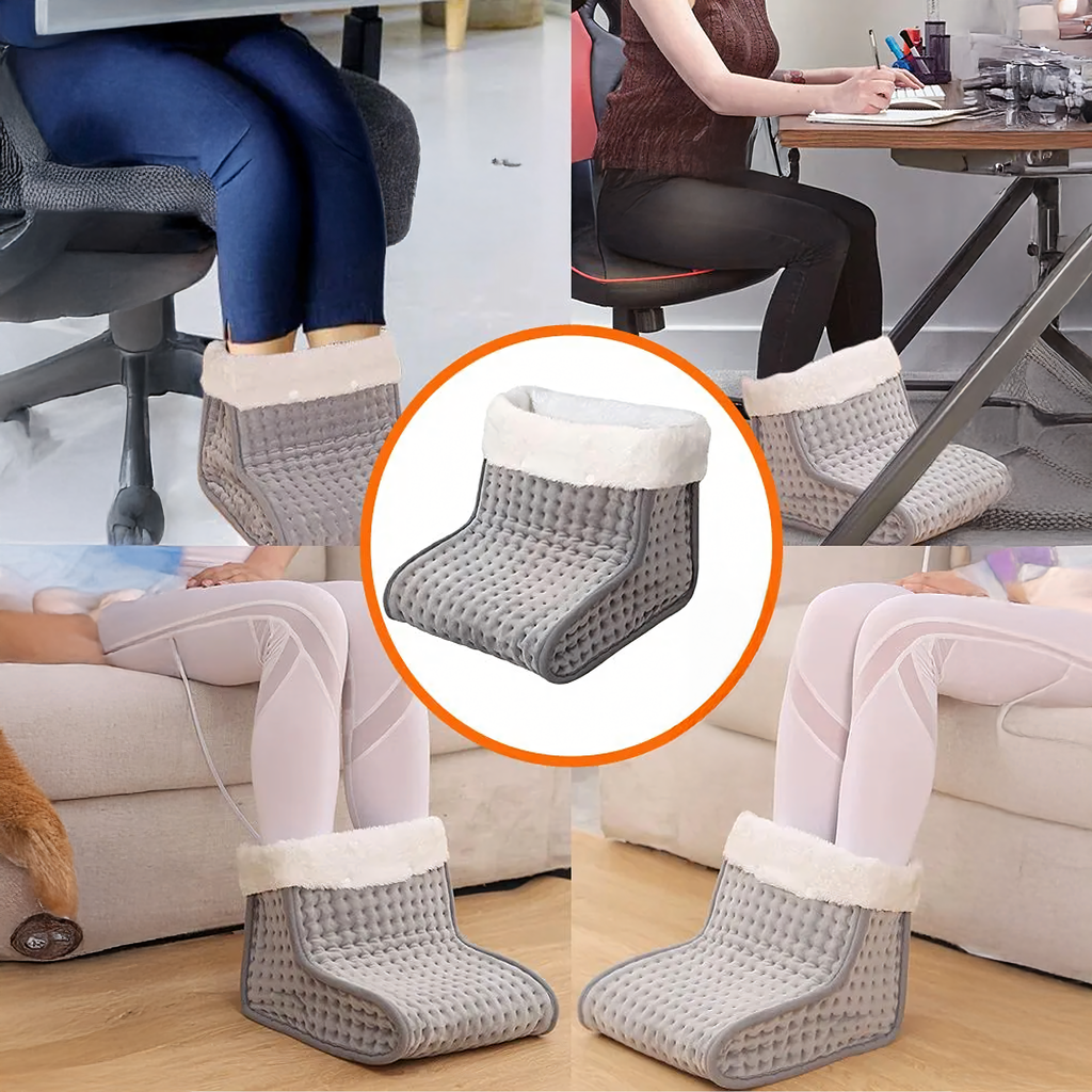 Elektriline jala- ja sääresoojendaja kaugjuhtimispuldiga, pehme, 9 taset