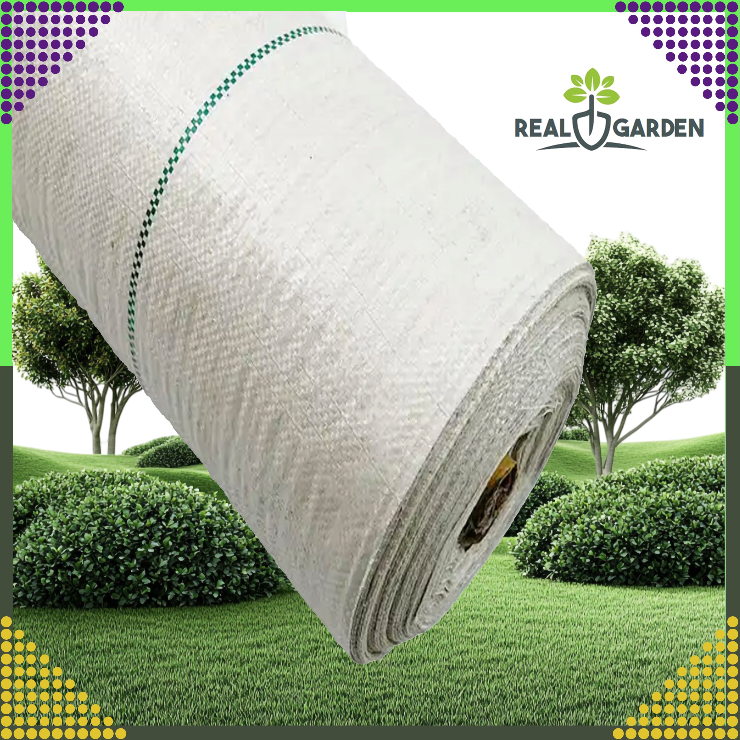 Agrotextile 70g 1.6x100m White UV Agro Fabric Weed Control Mat with Anchors