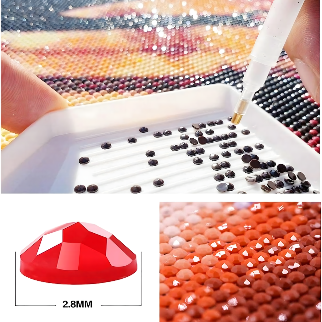 SUUR TEEMANTTIKAND 120x60 Teemantmaal Mosaiik XXL KOMPLEKT