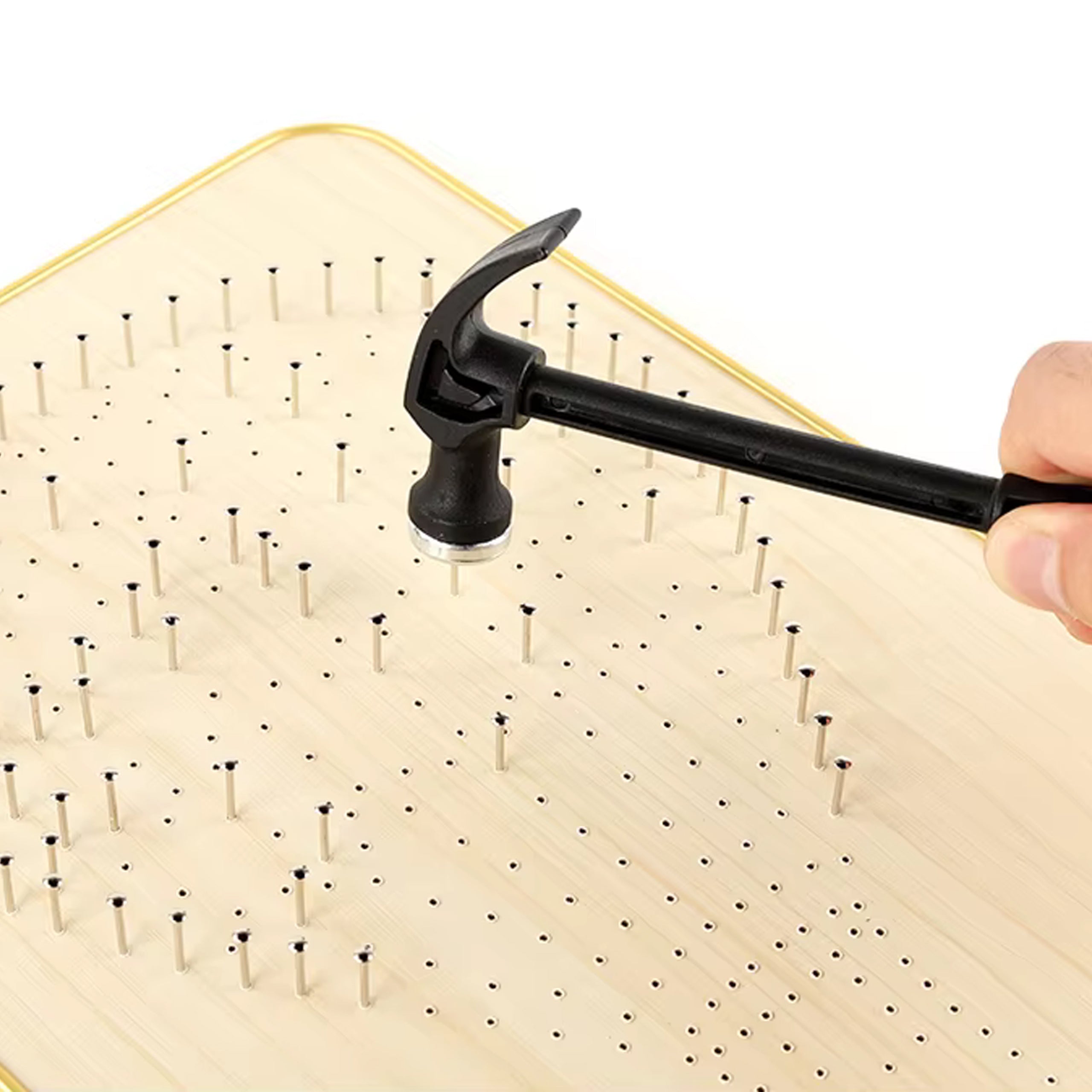 Loominguline komplekt niidikunsti, Interroad tikkimise ja LED-pildiga raamitud 21x30 cm