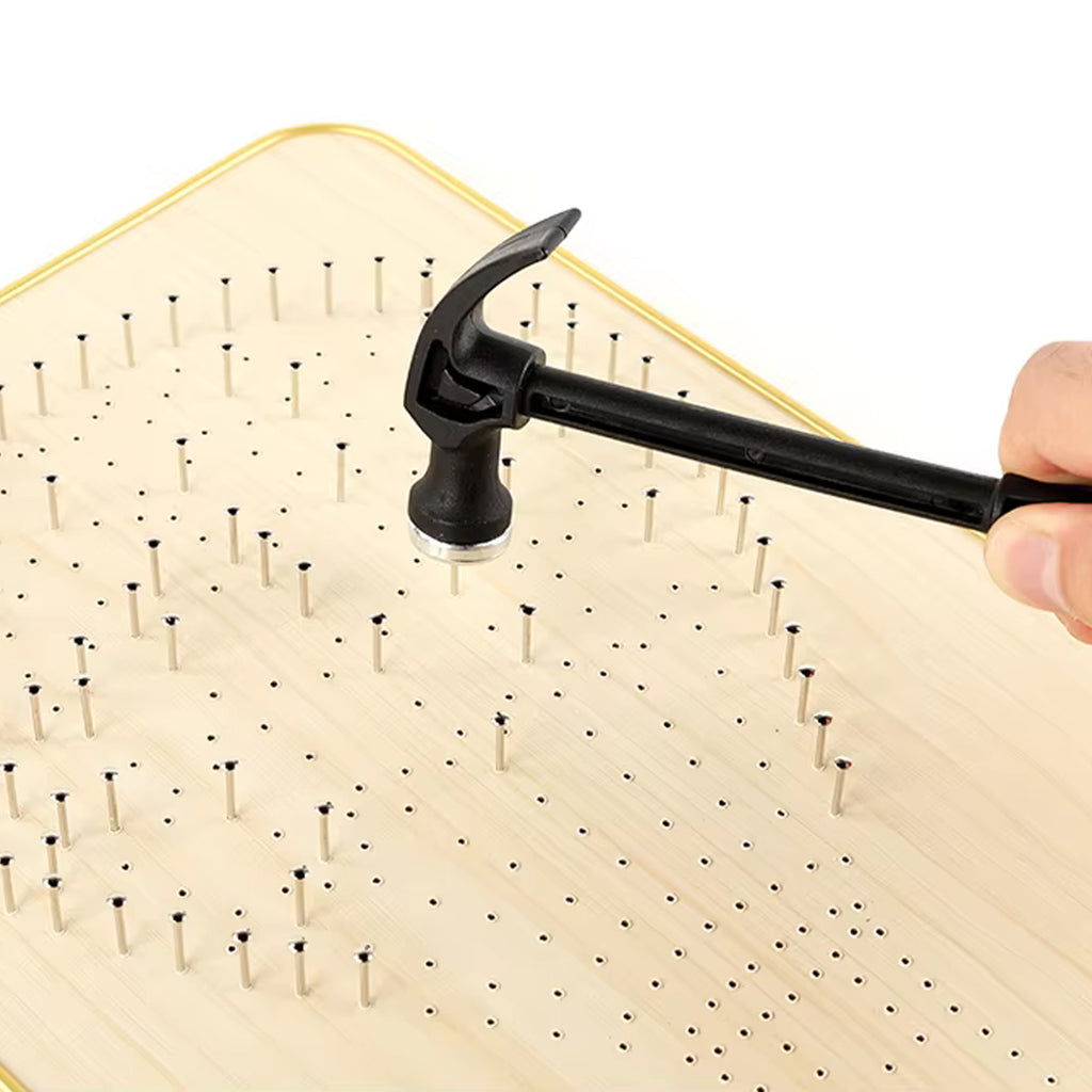 Loominguline komplekt niidikunstiks, Interroad tikkimine, LED-pilt raamiga 21x30 cm