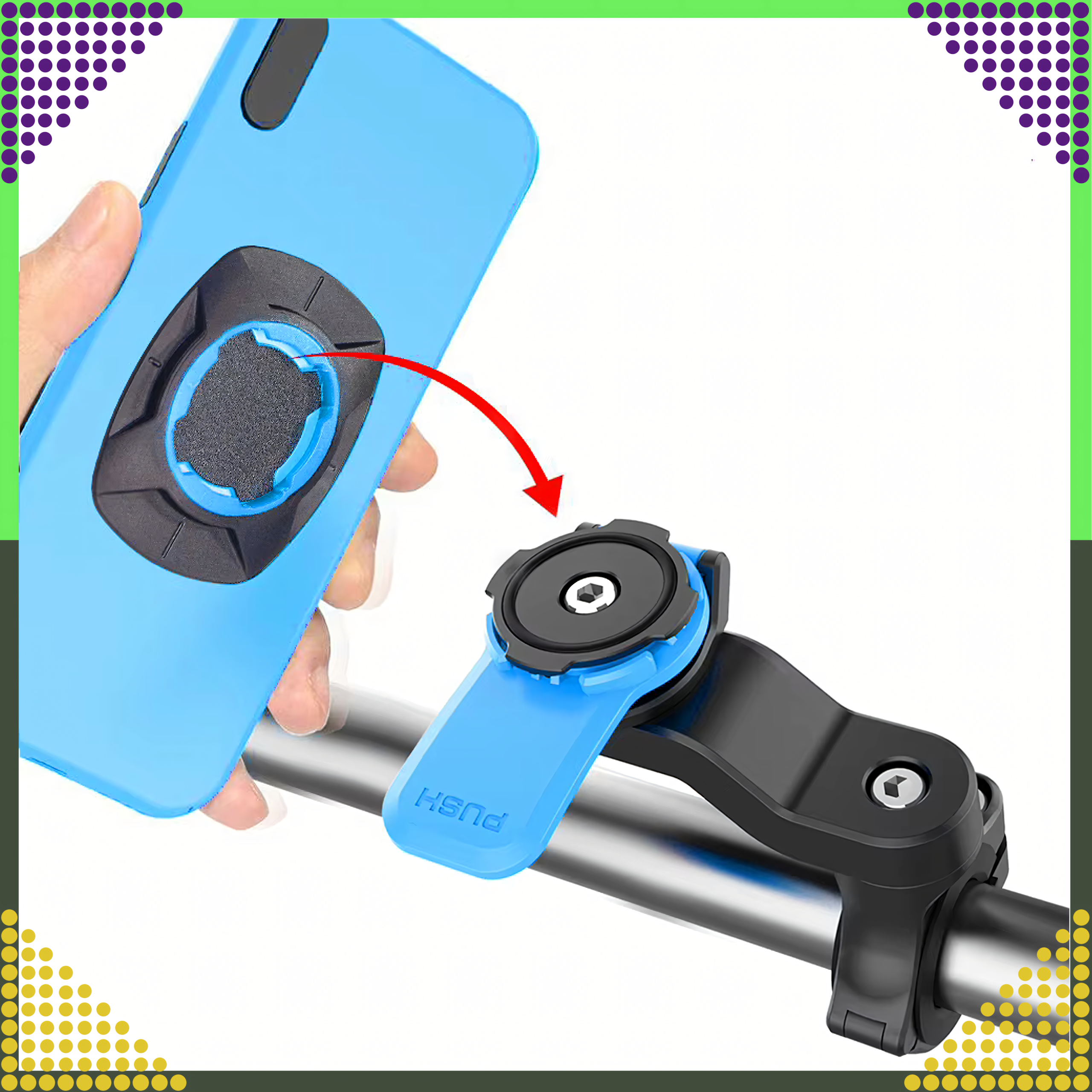 Jalgratta telefonialus jalgratta mootoriga navigeerimiseks universaalne Mtb