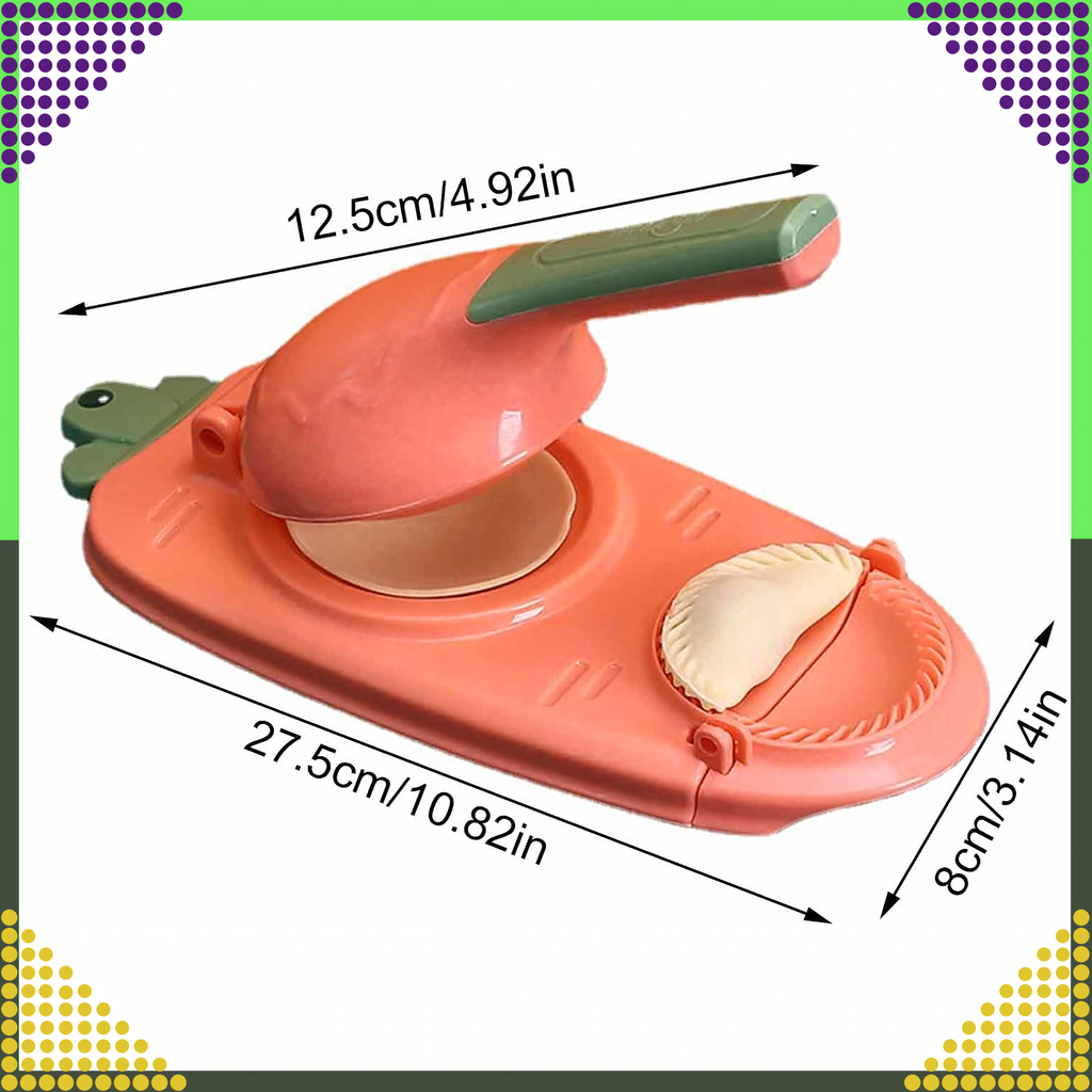 Pierogarka 2w1 pelmeenivorm pierogide vormimiseks