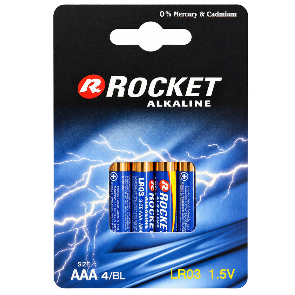 Rocket AAA leelispatareid 1,5 V 40 tk RL034BL
