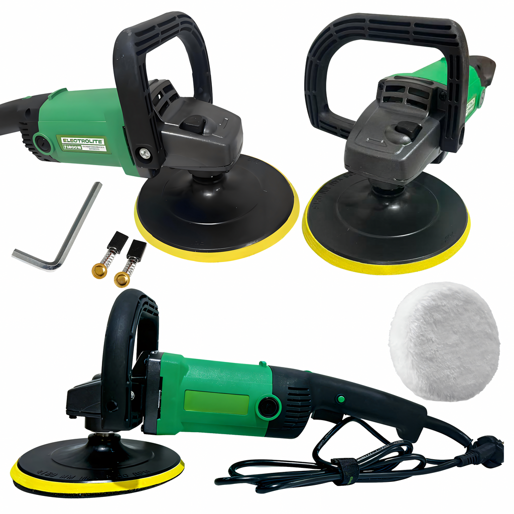 Universaalne autopolisher 1800W reguleeritava kiirusega 600–3000 p/min 180 mm