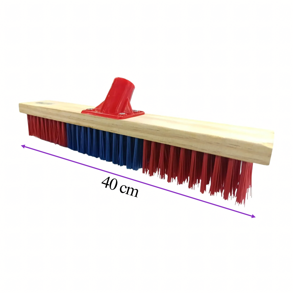 Household Brush Sweeper Broom Street Brush Sweeper 40 cm Strong Bristles