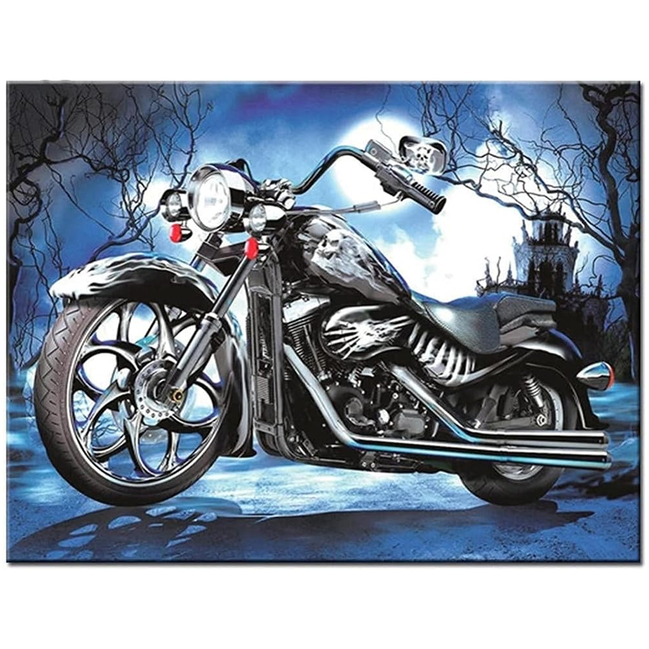 Numbrite järgi maalimise lõuend raamiga, isetegemise komplekt, pintslid, värvid, 30x40