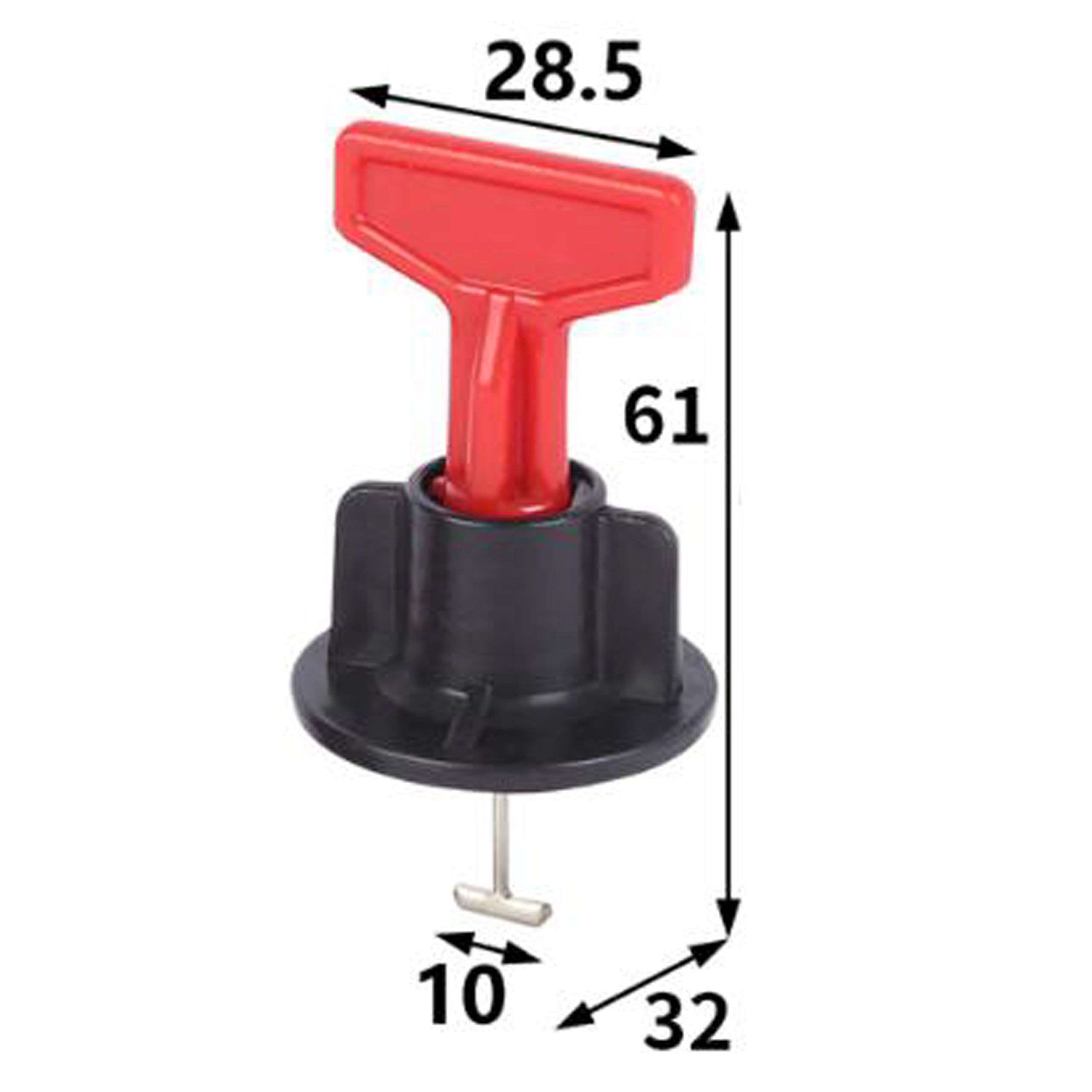 700x Tile Leveling System with Wedges, Clips, and 2x Holders 100 pcs Wedges