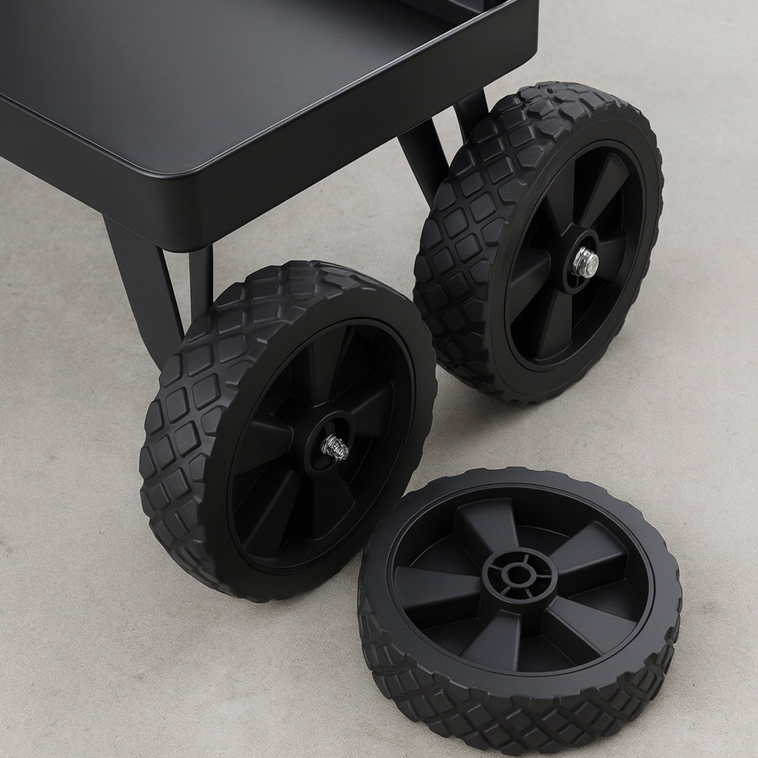 Spare Wheel for Tourist Garden Transport Trolley 1 pc