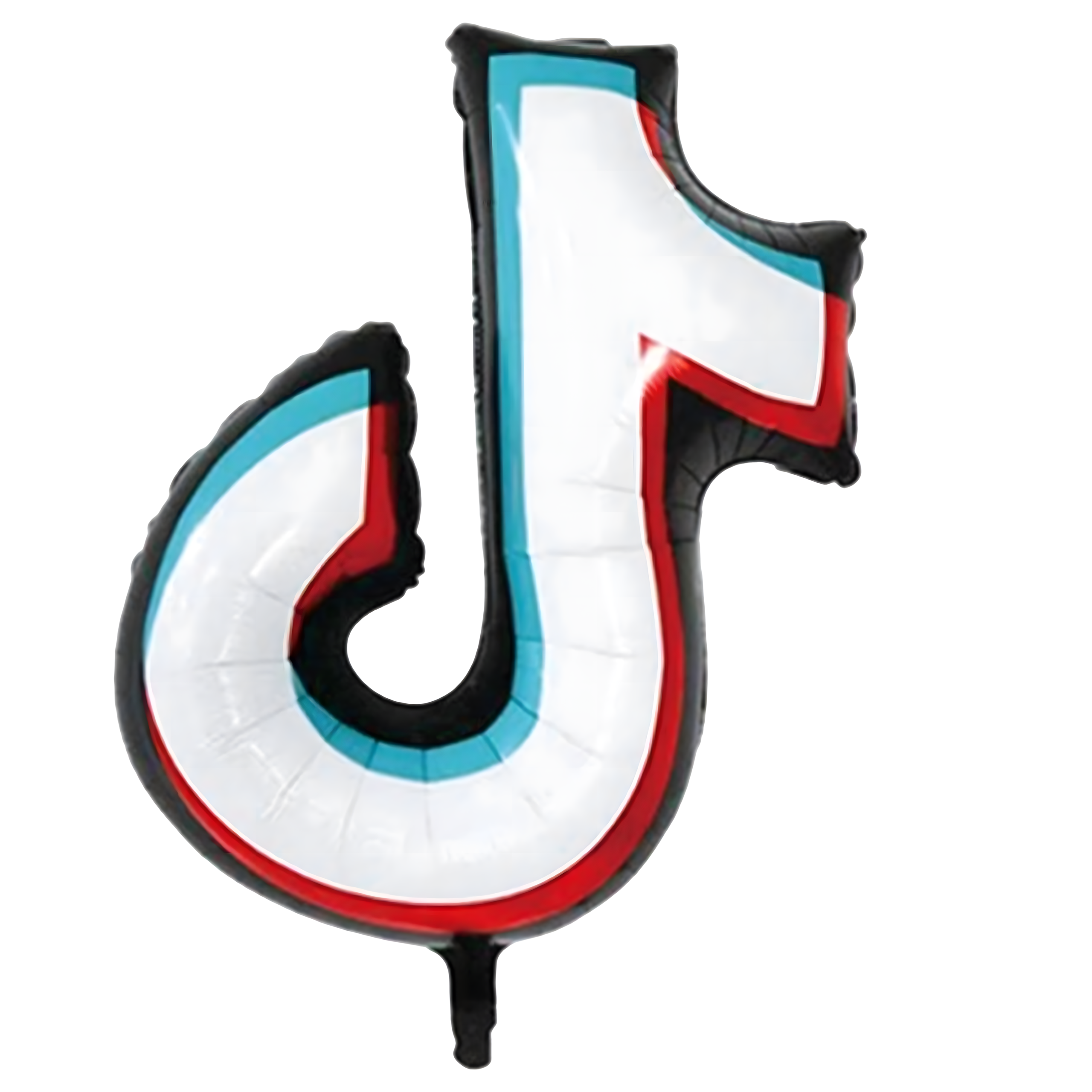 Õhupallide komplekt Tik Tok Note sünnipäevadeks ja sünnipäevapidudeks 5 tk