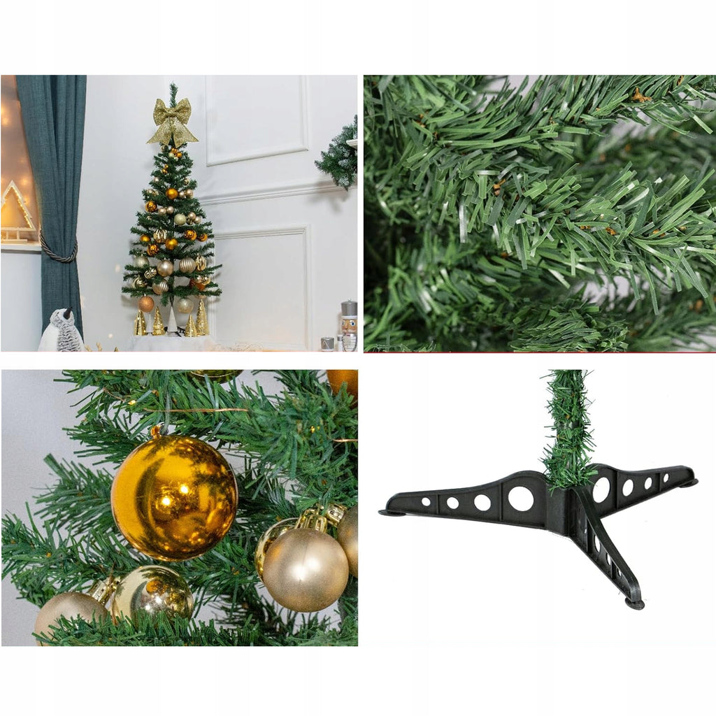 50 tk Kunstlik jõulupuu Väike roheline männi jõulupuu alus 90cm