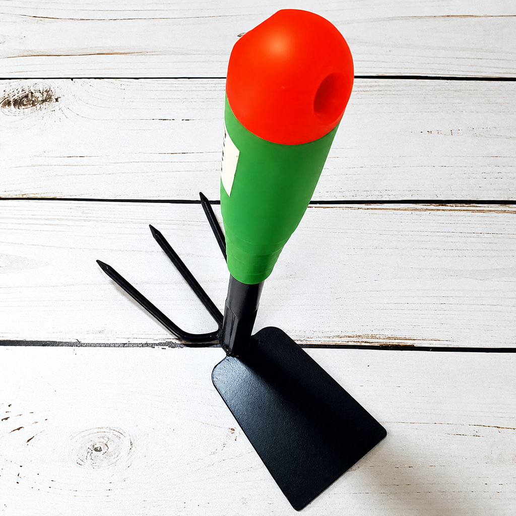 Garden Hoe with Claws 31cm 2-in-1 Digging and Raking Tool