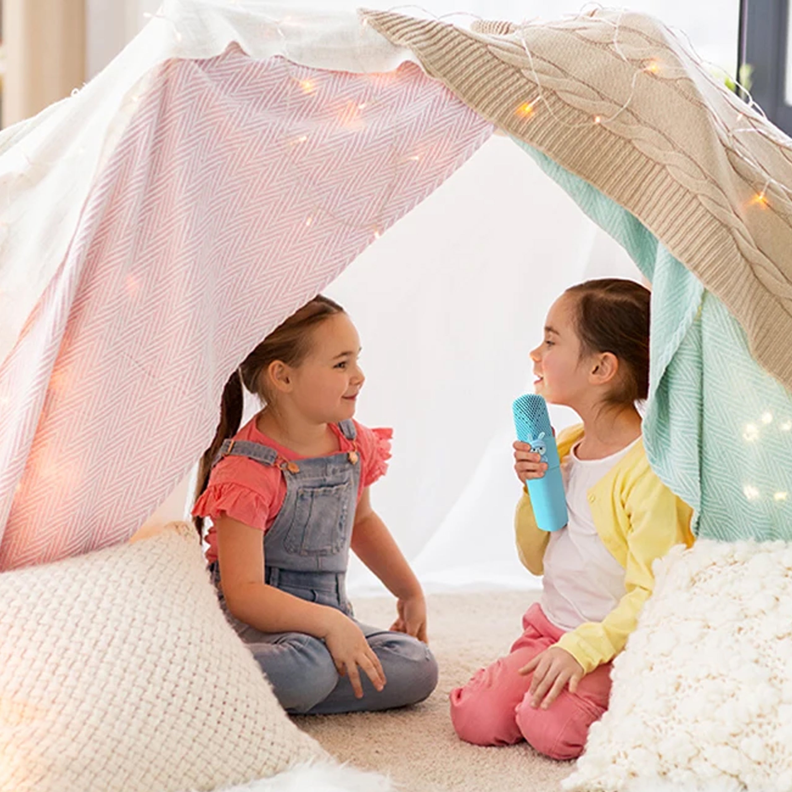 Karaoke mikrofon lastele Bluetooth juhtmevaba USB kõlariga