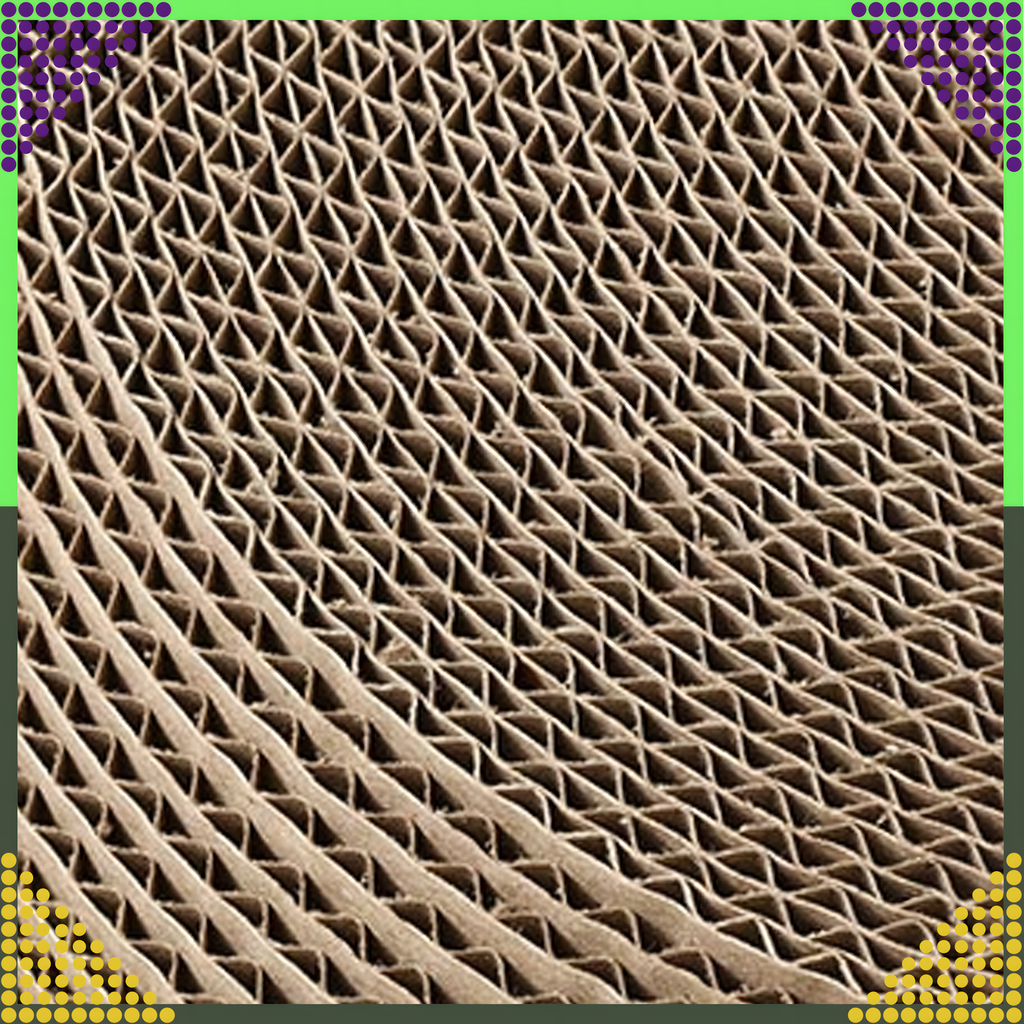 Pappist ümmargune kassikraapimiskauss 30 cm kraapimiseks