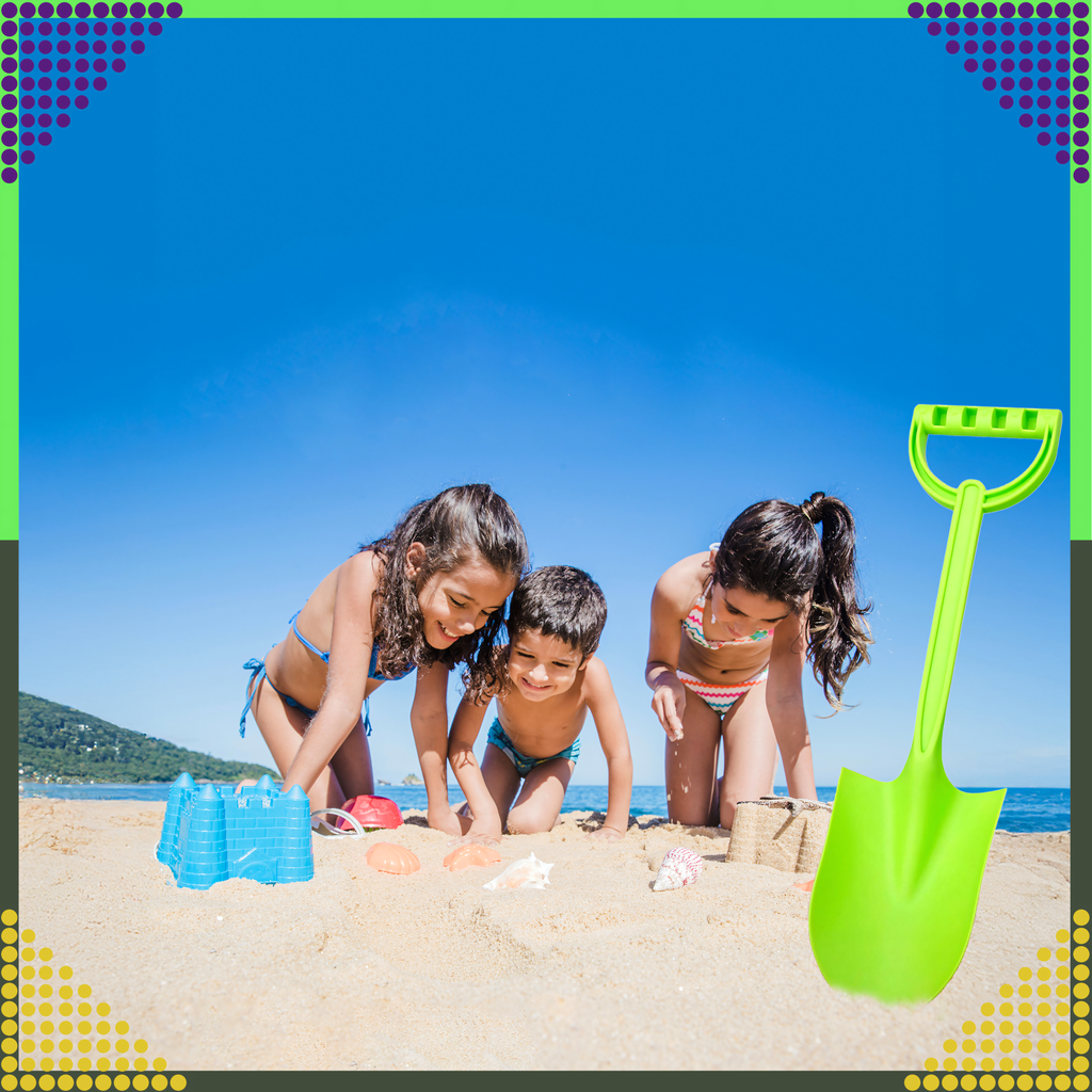 Labidas Liivalabidas rannale Liivakastidele Tugev suur XXL 64 cm