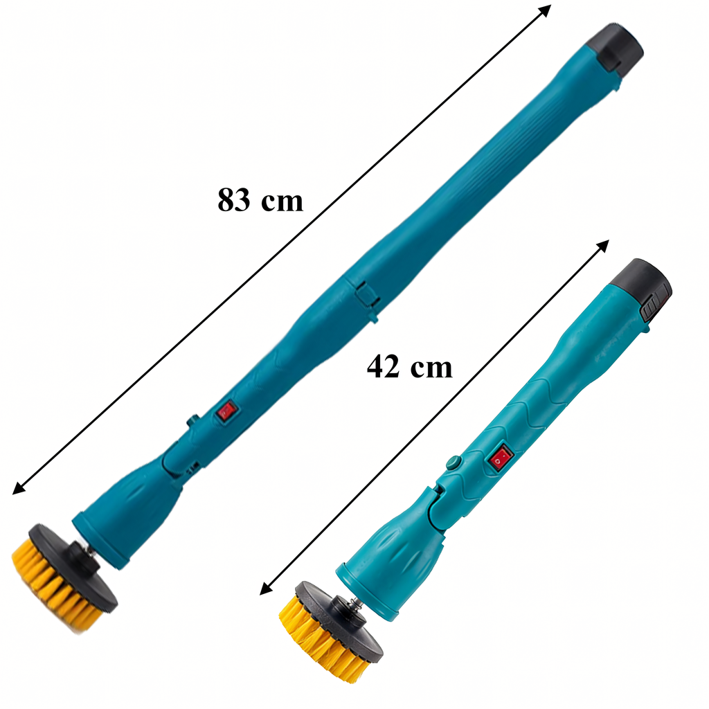 Electric Rotating Cleaning Brush for Floors and Walls Cordless