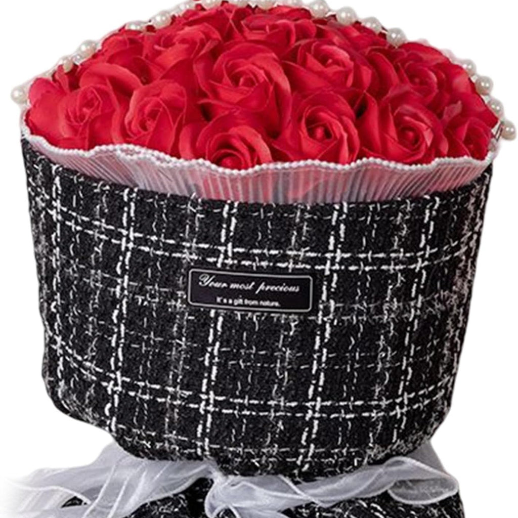 Mydlane Róże Czerwone Led komplekt sõbrapäevaks, naistepäevaks, sünnipäevakingiks