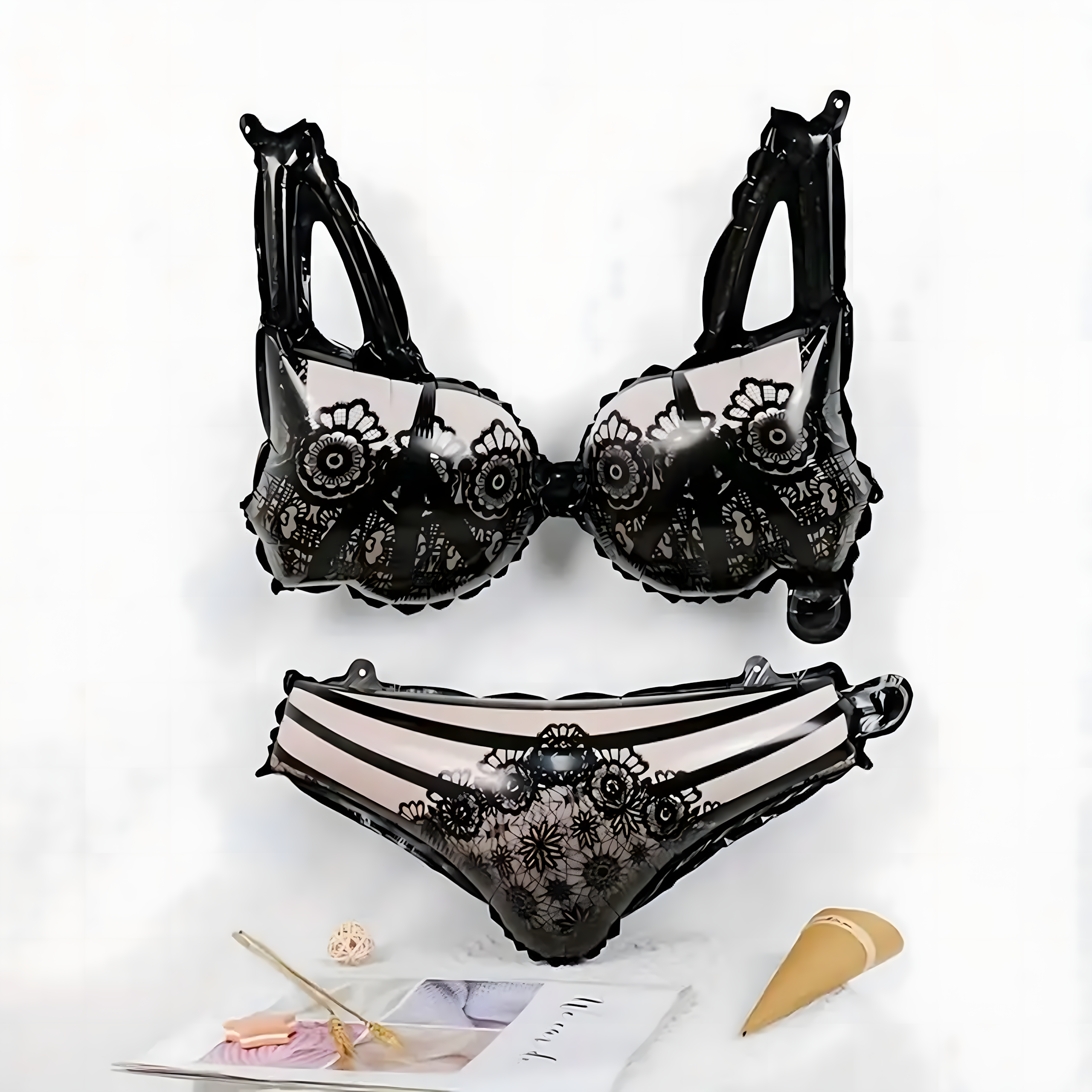 Õhupallide komplekt tüdrukuteõhtuks Pesupeo jaoks 6 tk