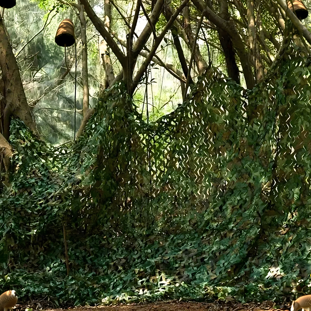 Militaarne kamuflaažvõrk rõdule 2 × 2 m RC-K-1445